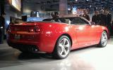 LA motor show: Camaro convertible