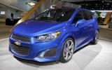 Hot Chevrolet Aveo RS at Detroit
