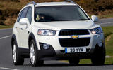 Chevrolet Captiva cornering