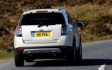 The steering is well weighted, accurate and kickback-free Chevrolet Captiva rear cornering