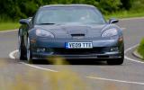 The ride is very hard but well damped at low speed The 431bhp Chevrolet Corvette C6