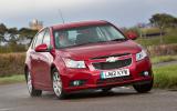 Chevrolet Cruze cornering