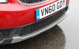 The black lower panels give the Orlando a slightly rugged look that's effective Rugged-looking Chevrolet Orlando