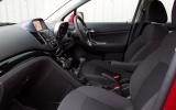 It feels quite classy and, large gearknob aside, the driving ergonomics are good Chevrolet Orlando front seats