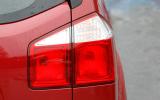The split-zone rear lamps are massive, with a hint of Ford S-Max Chevrolet Orlando rear lights