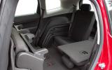 The rearmost seats are best used for kids or smaller adults on short journeys only Chevrolet Orlando third row seats