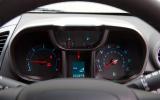 The instruments are clear enough, but don't look especially luxurious Chevrolet Orlando instrument cluster