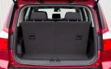 Load bay has a 454-litre capacity in five-seat mode and a 1487-litre maximum Chevrolet Orlando boot space