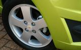 Chevrolet Spark 15in alloy wheels