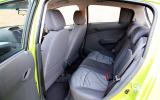 Chevrolet Spark rear seats