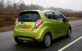 Chevrolet Spark rear quarter