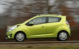 Chevrolet Spark side profile