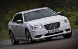 Chrysler 300C hard cornering