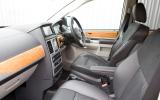 Seats areFront seats are electrically operated and are great for long-distance journeys Chrylser Voyager interior