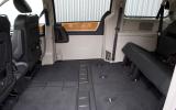 Stow ’n’ Go second and third-row rear seats fold and disappear into the floor Chrysler Voyager third row seats