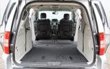Grand Voyager doubles up as a van when needed Chrysler Voyager boot space