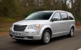Even on track the Grand Voyager didn’t fade its ventilated front and solid rear discs too badly Chrysler Voyager
