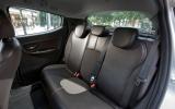 Chrysler Ypsilon rear seats