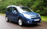 For a car that puts out just 89bhp and tips Mira’s scales at 1580kg, the 1.6HDi Berlingo actually acquits itself reasonably well Citroën Berlingo front quarter