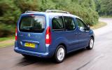 It will keep up with the flow of traffic, and the healthy 159lb ft of torque means it can do so without feeling too strained Citroën Berlingo rear quarter