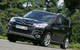 The C-Crosser’s chassis has been engineered deliberately for benign, predictable handling Citroën C-Crosser cornering