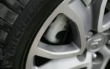 Tyres are 255/55 18in Michelins, which create rather too much road noise on UK motorways Citroën C-Crosser alloy wheels