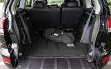 Leave the rear seats in the floor and the reasonably shaped boot is a good size Citroën C-Crosser boot space