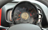 Citroen C1 instrument cluster