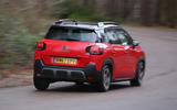 Citroen C3 Aircross 2018 review on the road rear