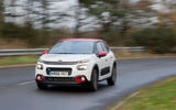 Citroën C3 cornering