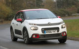 Citroën C3 hard cornering