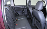 Citroën C3 rear seats