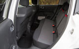 Citroën C3 rear seats