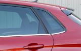 Over-the-shoulder visibility could be better than it is, with slimmer C-pillars Citroën C4 rear windows