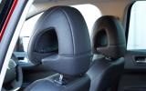 The head restraints are neatly designed, and very comfortable too Citroën C4 headrests