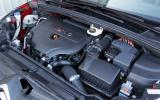 For all the engine’s eagerness, its note is a little too coarse and loud Citroën C4 engine bay