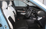 Citroen eC3 2025 Review front seats 8873