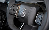 Citroen eC3 2025 Review steering wheel detail 8879