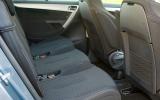 The Picasso's middle row of seats is impressively versatile Grand C4 Picasso middle seats