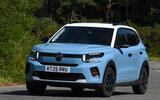 Citroen C3 front cornering