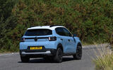 Citroen C3 rear cornering Citroen C3 rear cornering
