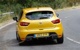 Renault Clio RS rear cornering