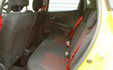 Renault Clio RS rear seats