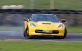 Corvette C7 Stingray hard cornering