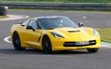Chevrolet Corvette C7 Stingray cornering