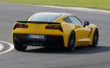 Corvette C7 Stingray rear cornering