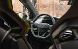 Cupra Raval drive interior wheel wide