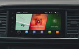 Cupra Ateca infotainment screen Cupra Ateca infotainment screen