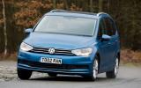 Volkswagen Touran hard cornering