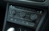 Volkswagen Touran climate control switchgear